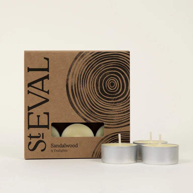 Sandalwood Scented Tealight Candles