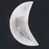 Selenite Moon Shaped Bowl 15cm