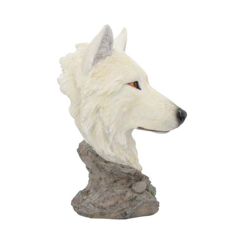 Snow Searcher Wolf Bust