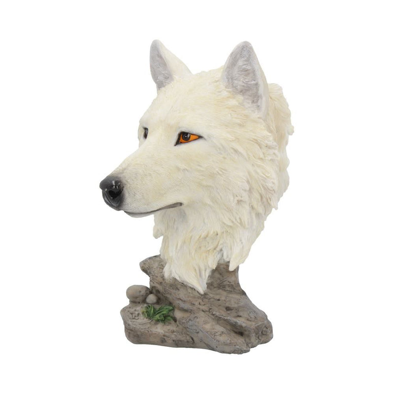 Snow Searcher Wolf Bust