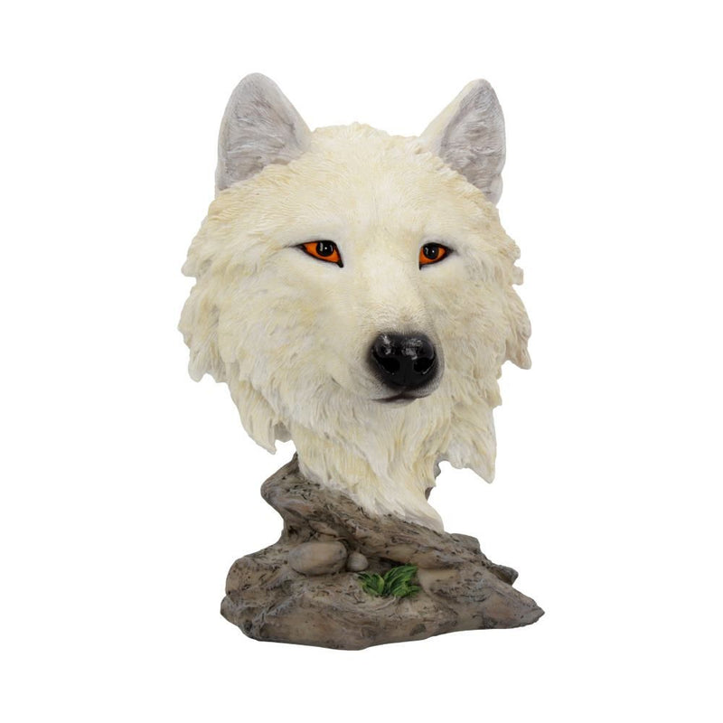 Snow Searcher Wolf Bust