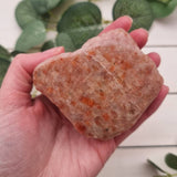 Sunstone With One Polished Side