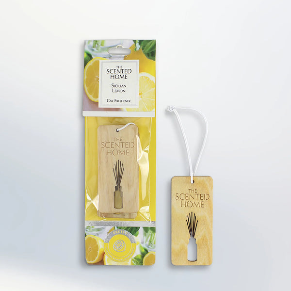 The Scented Home Fresh Lemon Car Freshener