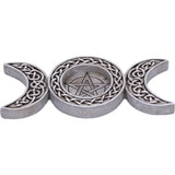 Triple Moon Spiritual Tea Light Holder