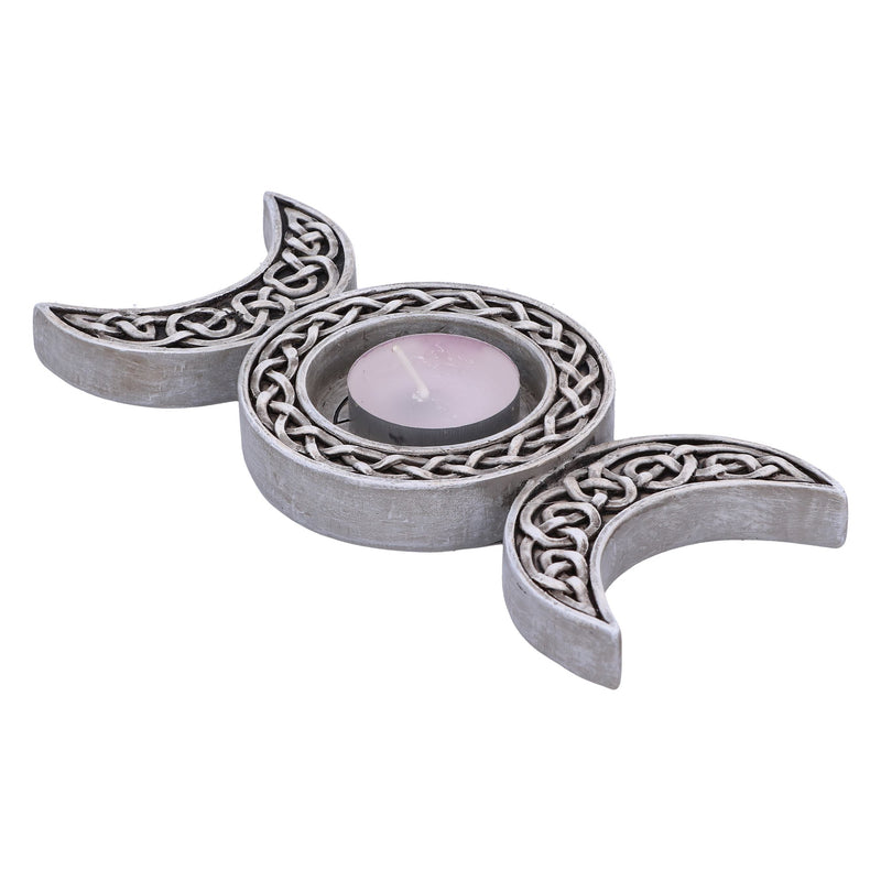 Triple Moon Spiritual Tea Light Holder