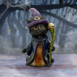 Whiskered Wizard Cat Ornament