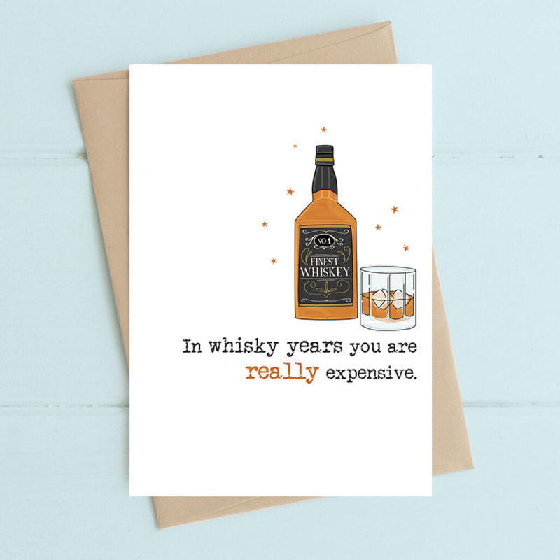 Whisky Years Greeting Card