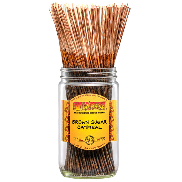 Wildberry 10 inch Brown Sugar Oatmeal Incense Sticks