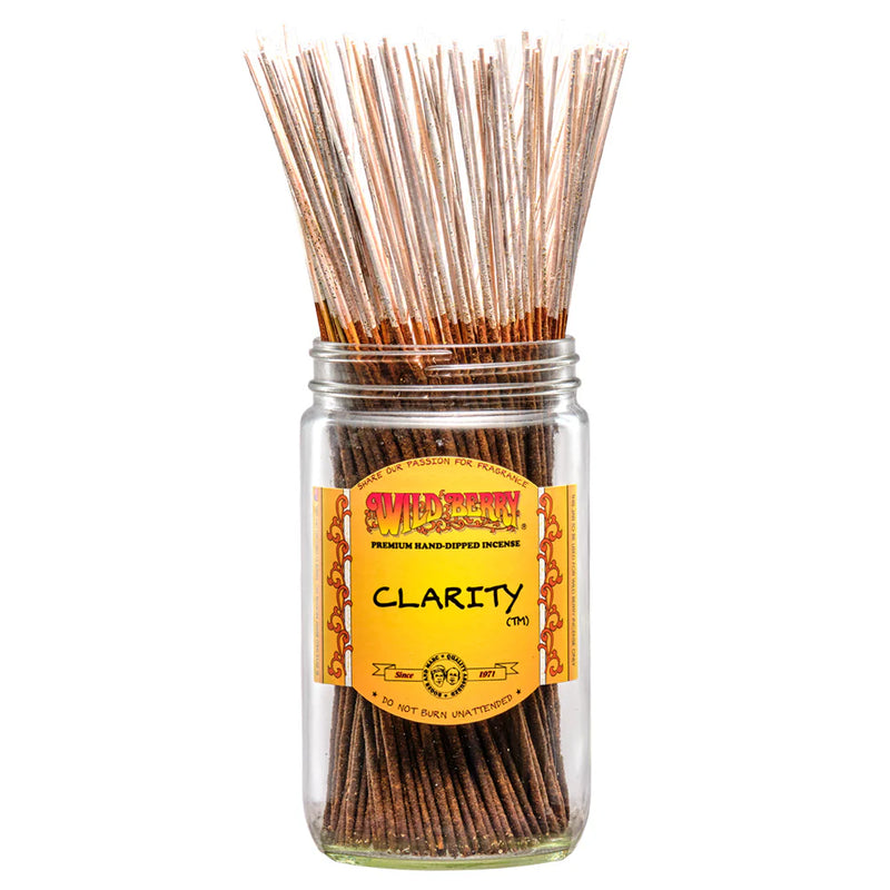 Wildberry 10 inch Clarity Incense Sticks