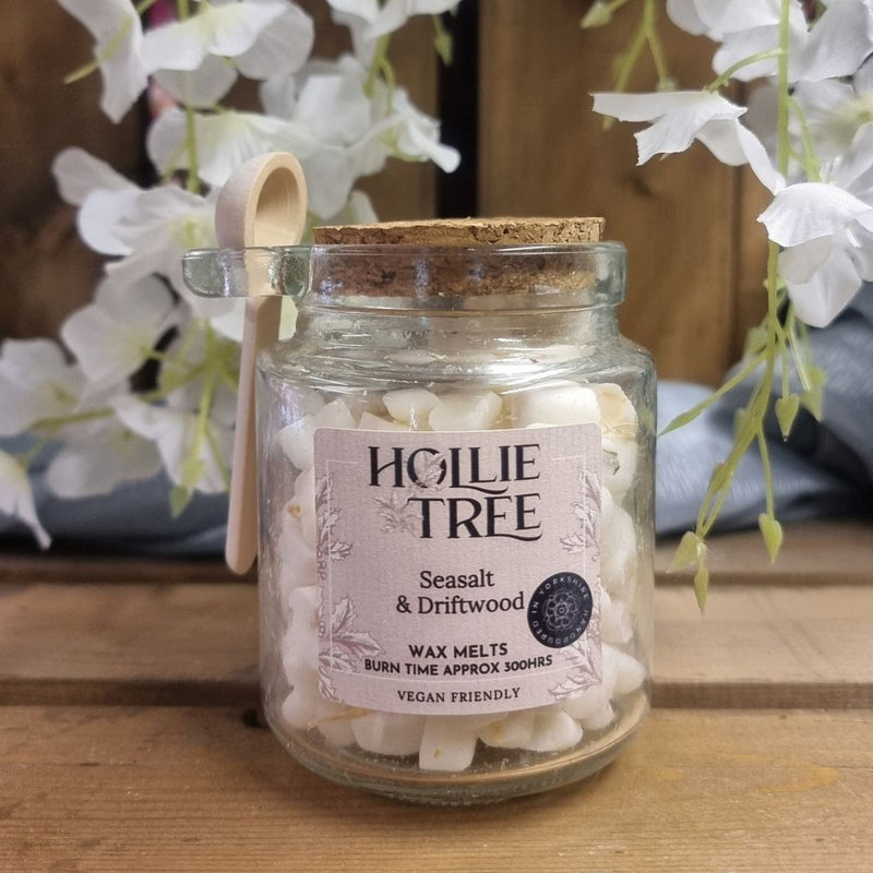 Sea Salt & Driftwood Melting Pot Wax Melts by Hollie Tree