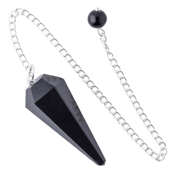 Black Agate Pendulum