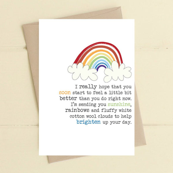 Feel Better Greeting Card