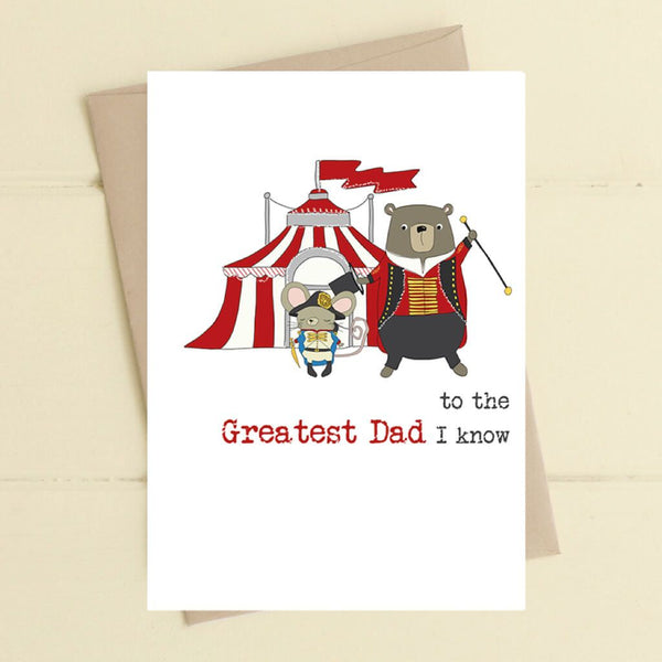 Greatest Dad Greeting Card